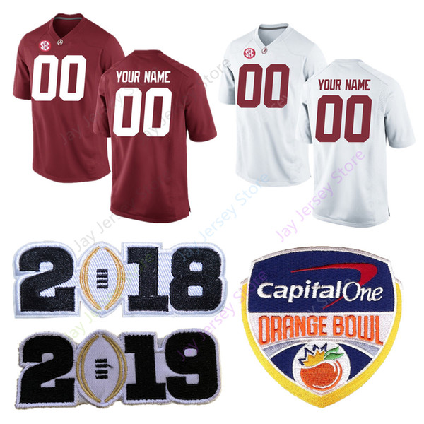 Custom Blank Alabama Crimson Tide Football Jersey Men Women Youth Kid size S to 4XL 5XL Evan Neal Trey Sanders Tagovailoa Jeudy Pierce Quick