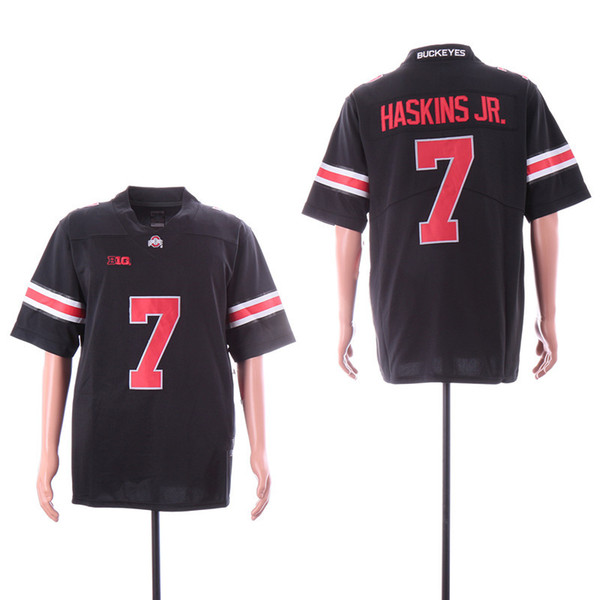 Ohio State Buckeyes 7 Dwayne Haskins Jr 15 Ezekiel Elliott 97 Joey Bosa Red Black White Men NCAA College Football jerseys Youth Stitched