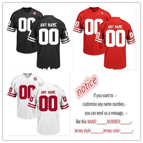 Cheap custom Nebraska Cornhuskers College football jersey Customized Any name number Stitched Jersey XS-5XL