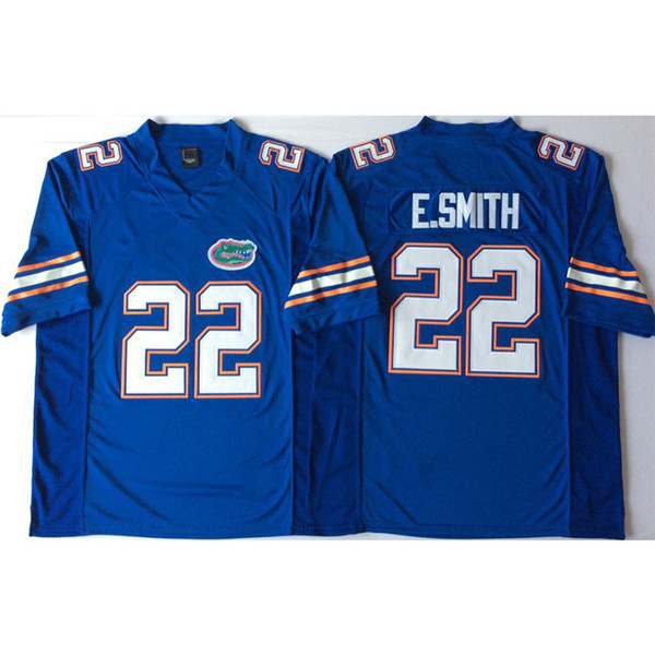 Mens Florida Gators Emmitt Smith Stitched Name&Number American College Football Jersey Size S-3XL