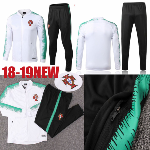 18/19 Portugal Germany Football Sweatshirt Sports siut Training Suit Football Short Sleeve Pants Sportswear Survetement Chandal