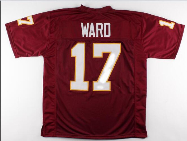 Men SEMINOLES FLORIDA STATE #17 Charlie Ward CUSTOM College Jersey size s-4XL or custom any name or number jersey