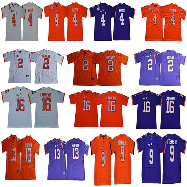 2019 Cotton Bowl Clemson Tigers College 2 Kelly Bryant 4 Deshaun Watson 9 Travis Etienne 13 Hunter Renfrow 16 Trevor Lawrence 7Austin Bryant