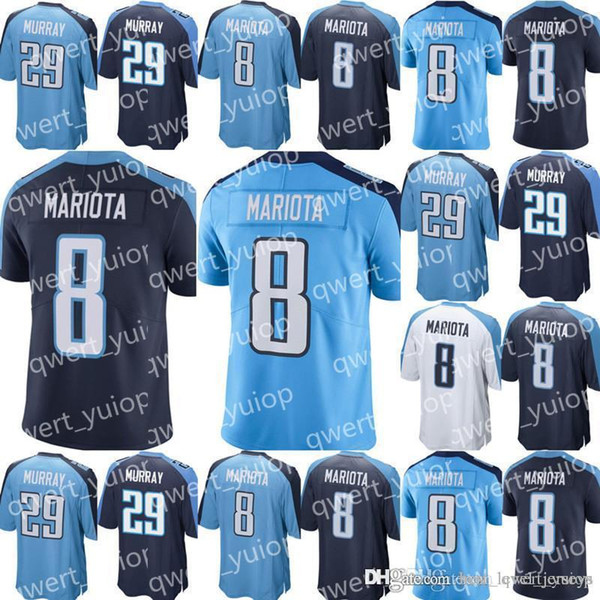 8 Marcus Mariota Tennessee Color Rush Limited 2 Derrick Henry Titan Jersey 29 Demarco Murray Football Jerseys