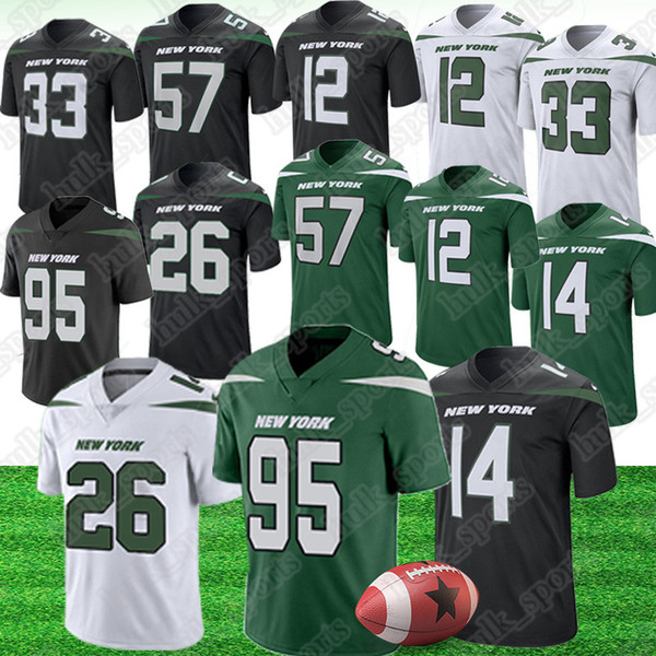 95 Quinnen Williams jersey New York 57 C.J. Mosley Jets 26 Le'Veon Bell 33 Jamal Adams american football jerseys