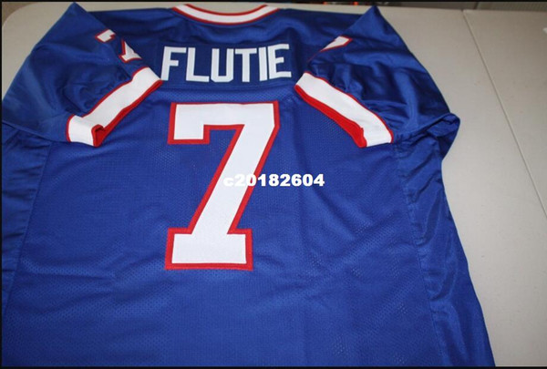 Men CUSTOM #7 Doug Flutie Qb Sewn Stitched Home Size S-4XL Flutie Flakes College Jersey size s-4XL or custom any name or number jersey