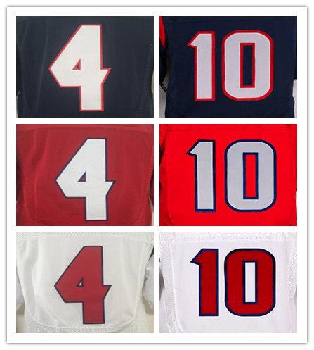 New Hot Sale HOUSTON Texans Jerseys 56 BRIAN CUSHING 4 DESHAUN WATSON 99 J.J.WATT 10 DeANDER HOPKINS Elite Game Stitched Logo