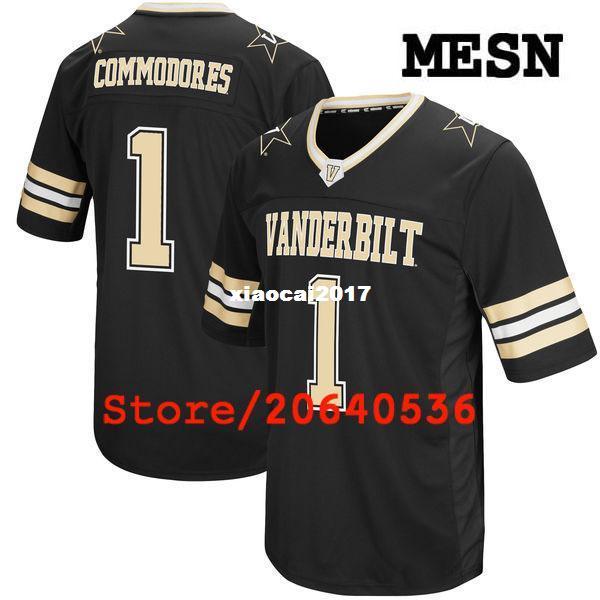 Cheap Custom Colosseum Vanderbilt Commodores jersey Mens Women Youth Kids Personalized Any number of any name Stitched Football Jersey NCAA