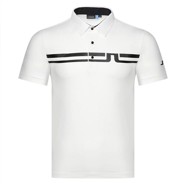 New Golf Shirt Latest Spring summer JL Short sleeve Golf sports shirt Full Sleeves Anti-Pilling Full JL Golf T-Shirt Free shipping