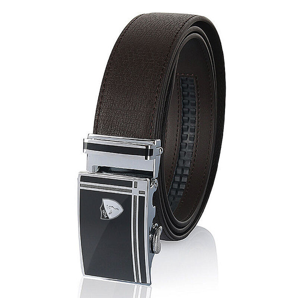 9Color PGM Genuine Leather Men Belt New Automatic Buckle Sportswear Leisure Pant Clothes Leather Belt GOLF/Tennis Trousers