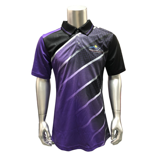 High quality outdoor golf shirt men's quick-drying T-shirt golf short-sleeved shirt customized to your any design