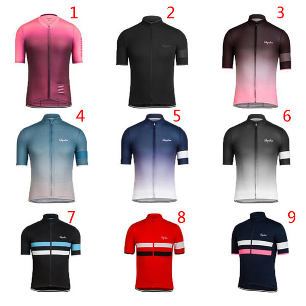 Rapha Cycling Jerseys Short Sleeves Summer Cycling Shirts Cycling Clothes Bike Wear Comfortable Breathable Hot New Rapha Jerseys