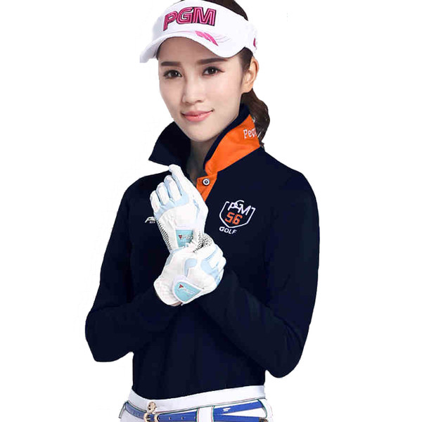 Pgm golf clothes women's long-sleeve T-shirt autumn and winter sports uniforms women's top