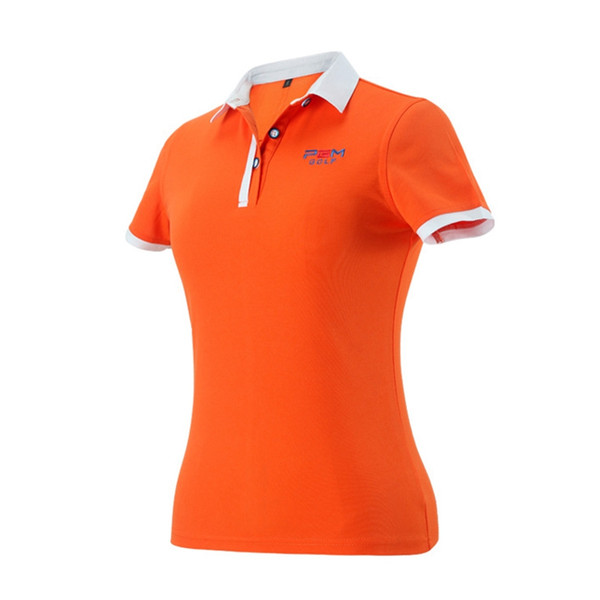 Women Golf t Shirt Short Ladies Golf Clothing Shirts Coat Quick Dry Sport Tshirt Breathble Female Clothes Summer POLO Shirt