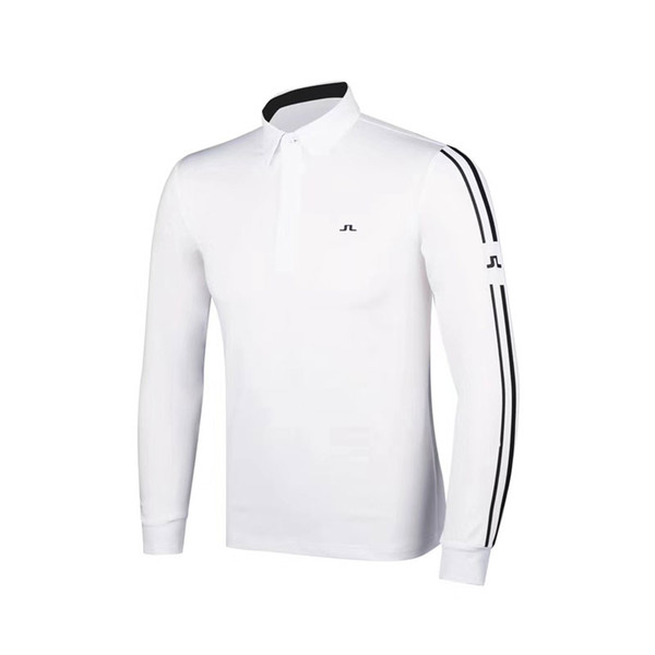 New JL Golf T-shirt mens golf clothing long-sleeve autumn winter shirt S-XXL 3 color Breathable leisure wear free shipping