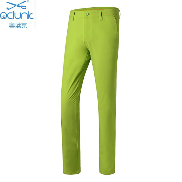 New arrival summer pants men long golf trousers quick dry sports pants for Korean style slim training golf brand