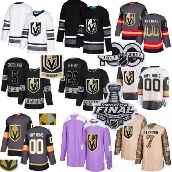 Customized 2019 Golden Knights Hockey Jersey ANY NAME NUMBER custom personalized 67 Max Pacioretty Neal 29 Andre Fleury specially made