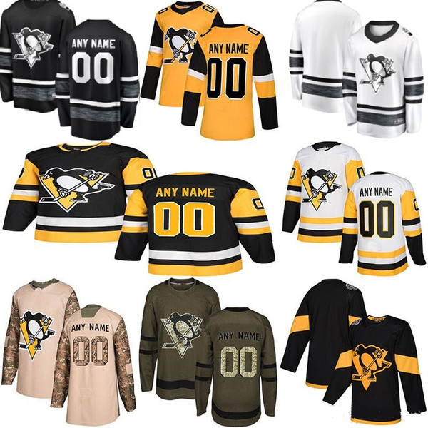 Customized Pittsburgh Penguins Jersey personalized custom Any name numbers 87 Sidney Crosby 71 Evgeni Malkin mens women youth Hockey jerseys