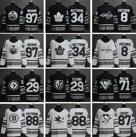 2019 All Star Hockey 59 Roman Josi 86 Nikita Kucherov 65 Erik Karlsson 26 Blake Wheeler 88 David Pastrnak 9 Jack Eichel Jerseys