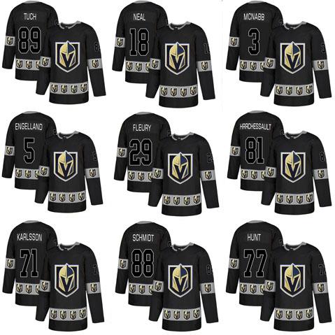 Mens Vegas Golden Knights 29 Marc-Andre Fleury 5 Deryk Engelland 4 Clayton Stoner 81 Marchessault 88 Nate Schmidt 3 McNabb Hockey Jerseys