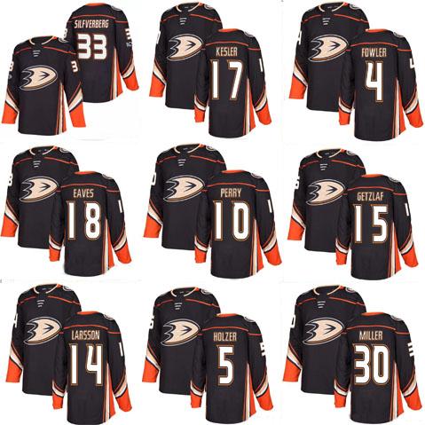 2018 Custom Ice Hockey Anaheim Ducks Jerseys 10 Corey Perry 17 Ryan Kesler 15 Ryan Getzlaf 4 Cam Fowler Stitched