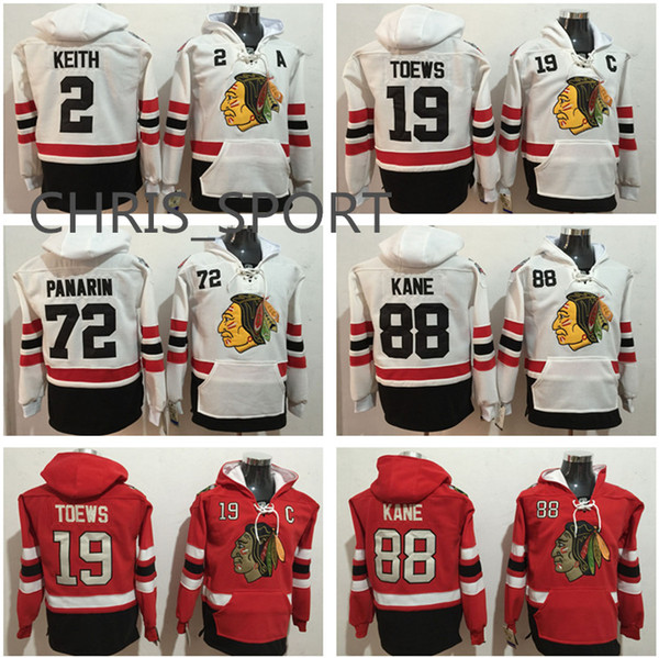 Chicago Blackhawks classic jerseys Hockey hoodies #2 Duncan Keith 19 Jonathan Toews 88 Patrick Kane hockey hoody outdoor wear