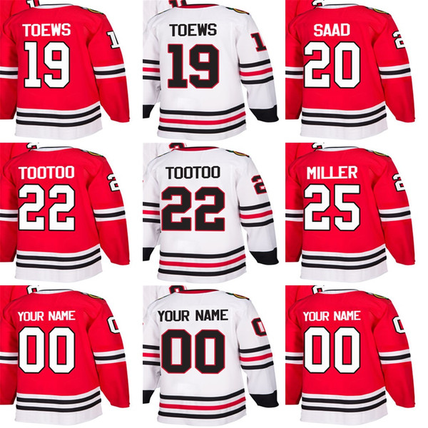 Wholesale Mens Womens Kids Chicago Blackhawks 19 Jonathan Toews 20 Brandon Saad 22 Jordin Tootoo 25 Drew Miller Stitched Ice Hockey Jerseys