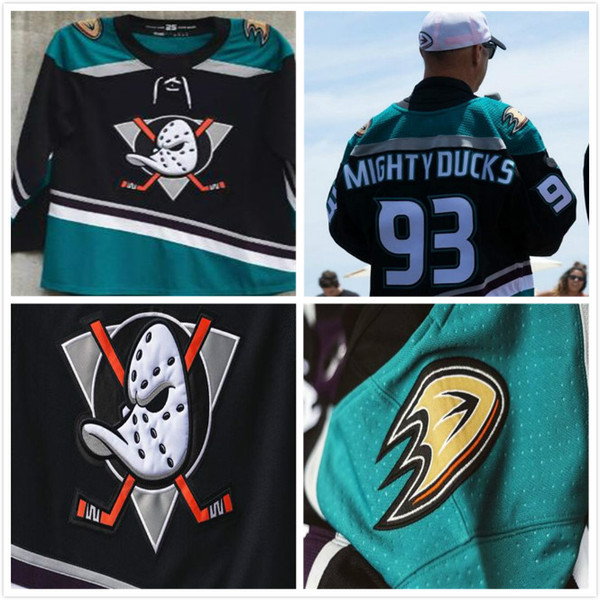 25th Season 93 Mighty Ducks 15 Ryan Getzlaf Perry Kesler Teemu Selanne Paul Kariya 2018 Anaheim Ducks Mighty Retro New Third Hockey Jerseys