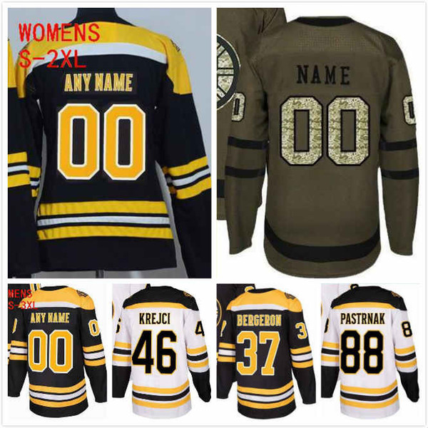 Steven Kampfer Jersey 44 Charlie Coyle 13 Marcus Johansson 90 Patrice Bergeron 37 Krejci 46 Pastrnak 88 Boston Bruins Hockey Jerseys S-3XL