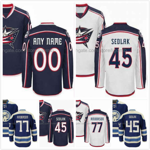 Zac Dalpe Jersey 36 Josh Anderson 77 Artemi Panarin 9 Jor#dan Schroeder 14 Lukas Sedlak 45 Mens Hockey Jerseys Columbus Blue Jackets S-3XL