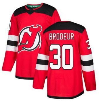 Devils 13 HISCHIER Red Home Stitched Jersey,Trainers 30 BRODEUR 13 HISCHIER 9 HALL 35 SCHNEIDER Hockey Jersey online stores