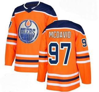 Edmonton Oilers #97 McDavid White Road Stitched Jersey,men 19 MAROON 29 DRAISAITL 27 LUCIC 93 NUGENT-HOPKINS Training Ice Hockey Jersey Wear