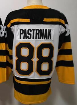 Top Winter Classics 2022Fanatics Ice 63 MARCHAND 88 PASTRNAK 47 KRUG 46 KREJGI 40 RASK 40 RASK 37 33 CHARA sport Hockey Jersey TOPS