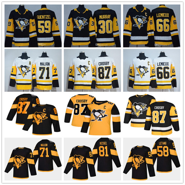 Youth Mens Lady Pittsburgh Penguins 87 Sidney Crosby Mario Lemieux Evgeni Malkin Letang Phil Kessel Guentzel Matt Murray Kids Hockey Jerseys