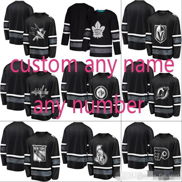 2019 All Star Game Jersey Winnipeg Jets Toronto Maple Leafs Philadelphia Flyers Vegas Golden Knights New York Rangers Hockey Jerseys