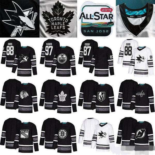 2019 All Star Game NHL Jersey 8#Alex Ovechkin 13#Mathew Barzal 70#Holtby 19 Jonathan Toews 88 David Pastrnak 71 Evgeni Malkin 81 Phil Kessel