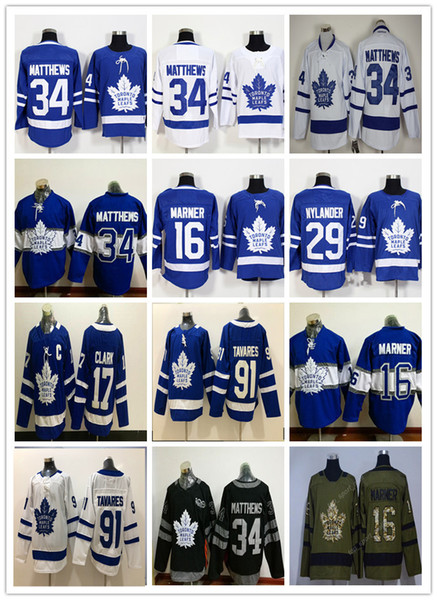 Stadium Series 2018 Toronto Maple Leafs Jerseys Cheap Hockey 34 Matthews 91 Tavares Blue Mitchell Marner William Nylander Andersen Marleau