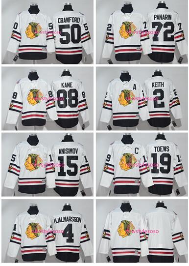 2017 Winter Classic Chicago Blackhawks hockey jersey #19 Jonathan Toews #72 Artemi Panarin #88 Patrick Kane Premier Jersey Mix order