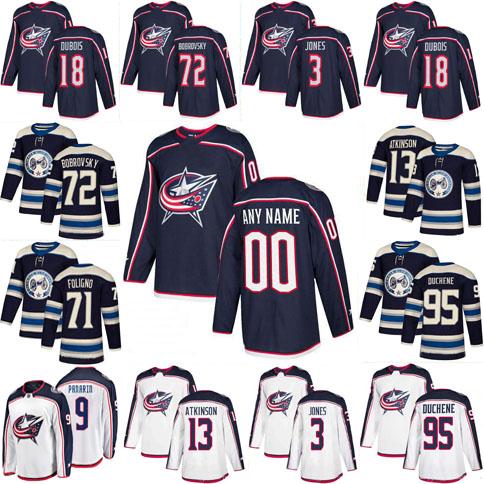 Men Women Kids Columbus Blue Jackets Matt Duchene 72 Sergei Bobrovsky Foligno Werenski Dubois Alexander Wennberg Texier Bjorkstrand Jerseys