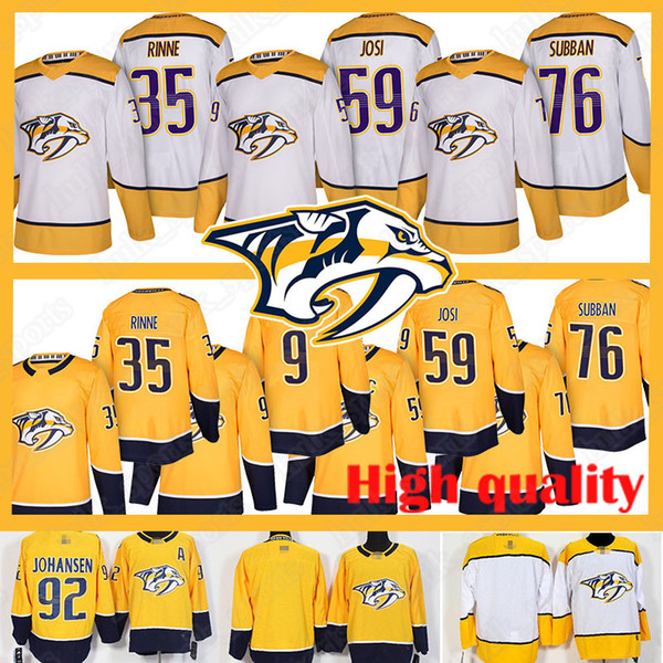 Nashville Predators jerseys 76 P.K. Subban jersey 59 Roman Josi9 35 Pekka Rinne Filip Forsberg jerseys