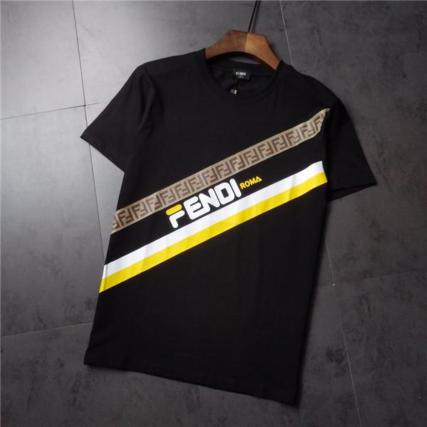 19ss new Italian brand Fend collaboration FILAr design T-shirt men and women fashion street windbreaker sweatshirt outdoor T-shirt