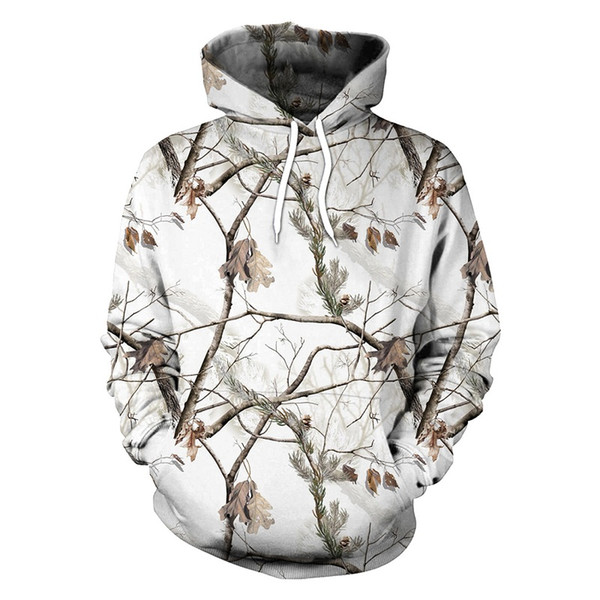 Men Camouflage Hoodie Shirt Couple Pullover Hooded Sweater Shirt Men Hunting Hunting Clothes Fishing Camping Hoodie