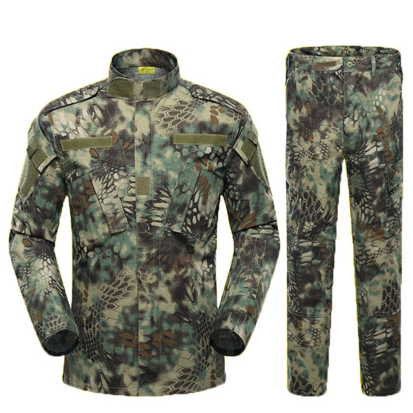 Tactical Clothing Camouflage Frog Training Frog Suit Long Sleeved Suit Camouflage Suit Tactical Suits 8 Colors