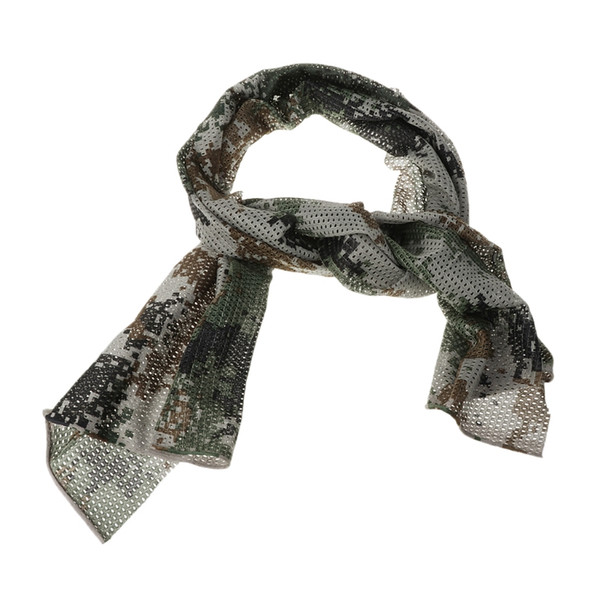 Tactical Camouflage Scarf Jungle Hunting Windproof Breathable Bandana