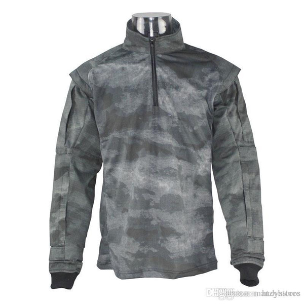 Wholesale- 2747 tactical jacket hunting&camping camo army wear resistant shirt