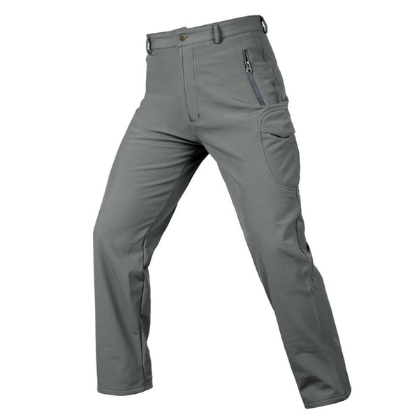 Thicken Hunting Pants For Men Women Outdoor Autumn Winter Fleece Trousers Waterproof Tactical Pants High Quality Hiking