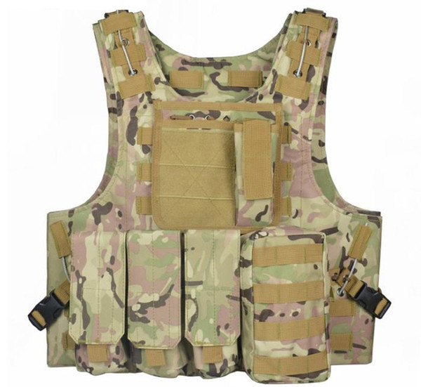 Free shipping Hunting jacket tactical vest camouflage vest multi-purpose jacket field protection equipment hunting protective hot selling