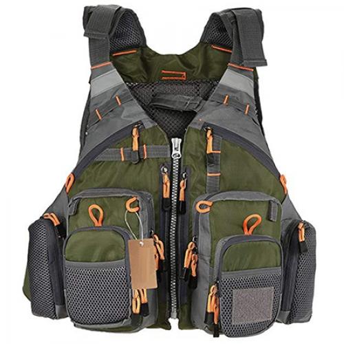 Outdoor Sport Fishing Life Vest jacket Men Breathable Swimming Life Jacket Safety Waistcoat Survival Utility Vest Colete Salva-Vidas