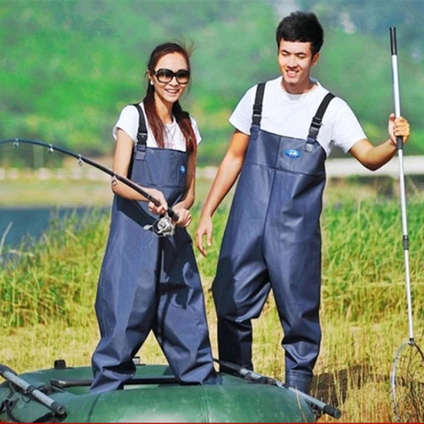 Free DHL Outdoor Waterproof Fishing Trousers Wader Pants boots for fishing breathable waders boots