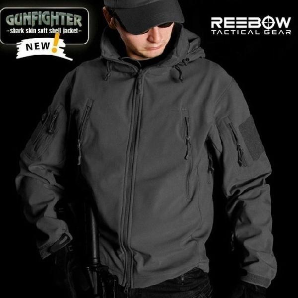 Training Waterproof Outerwear CoatComfortableV4 Military Soft Shell Tactical Jacket Outdoor Sports Hiking Hunting Training Camping defense